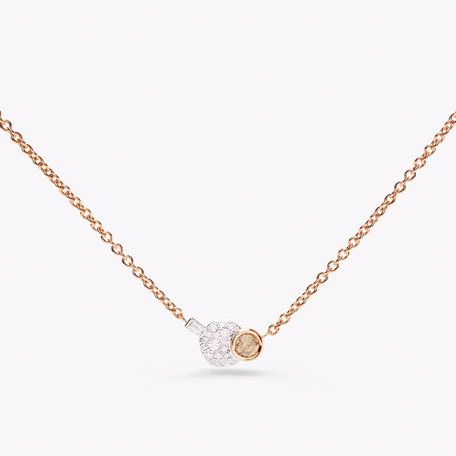 Náhrdelník s diamanty Sabbia