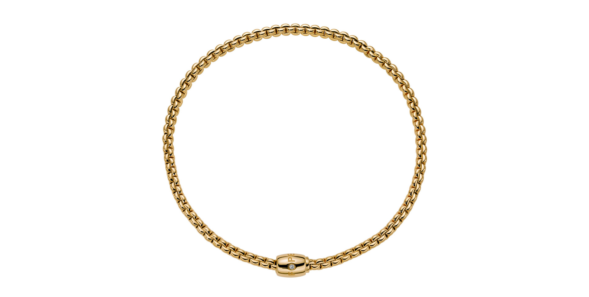 Náhrdelník s diamanty Flex'it