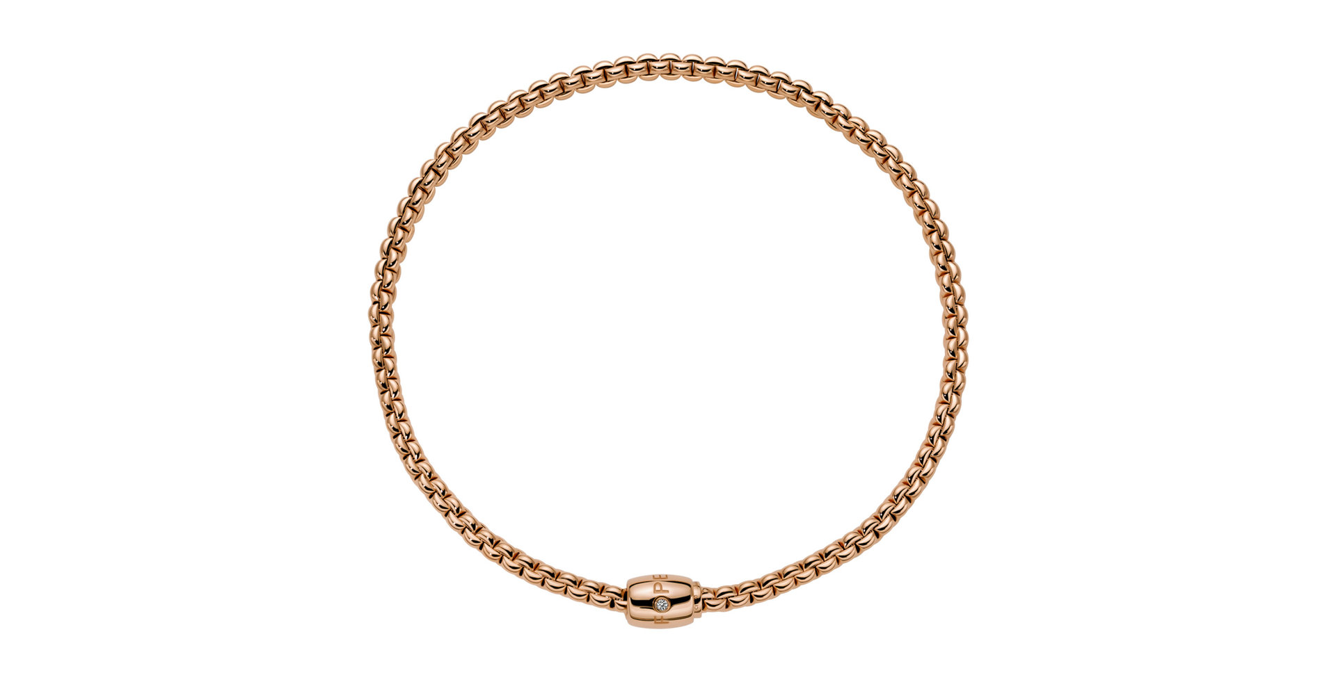 Náhrdelník s diamanty Flex'it