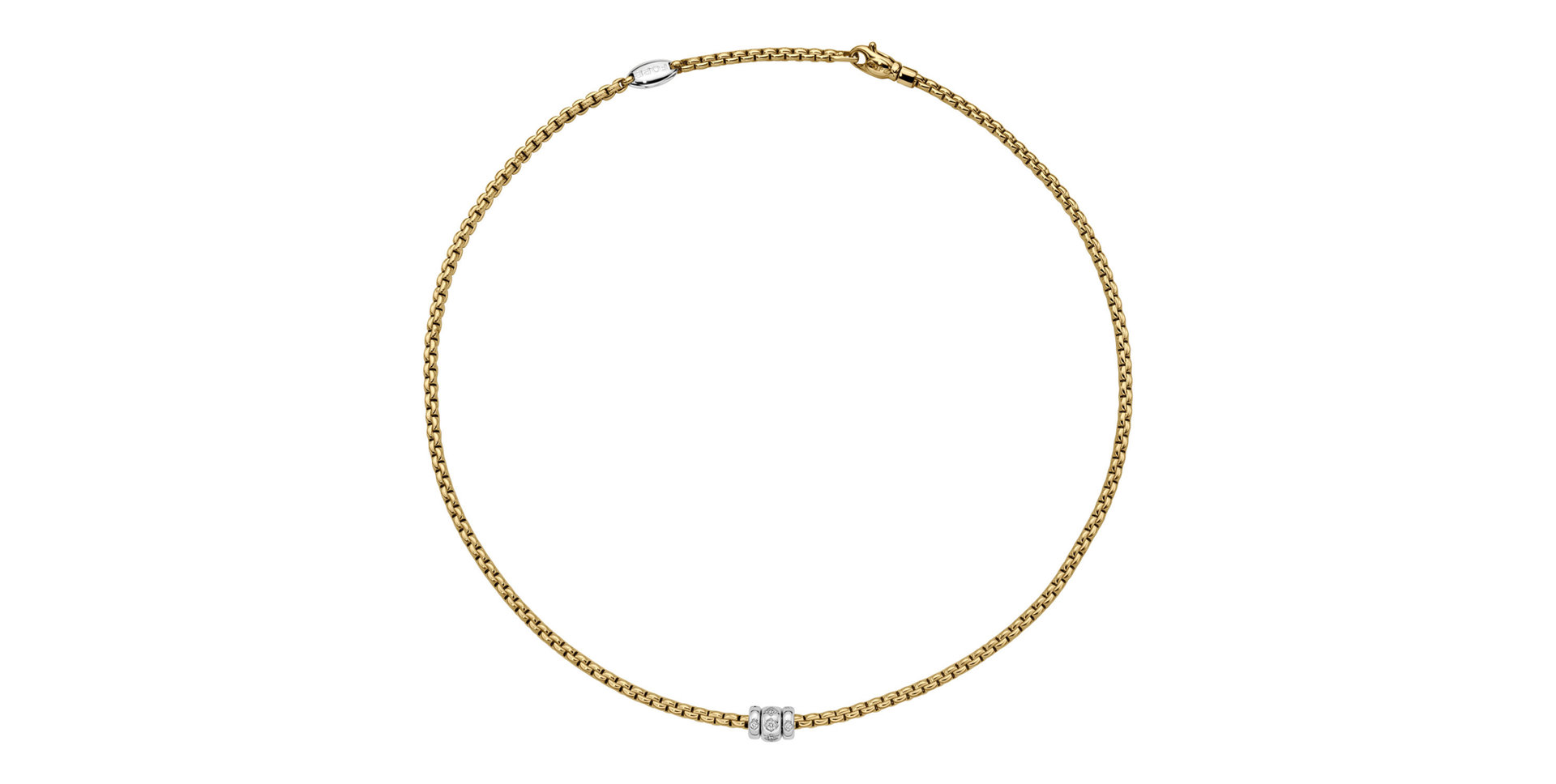 Náhrdelník s diamanty Eka