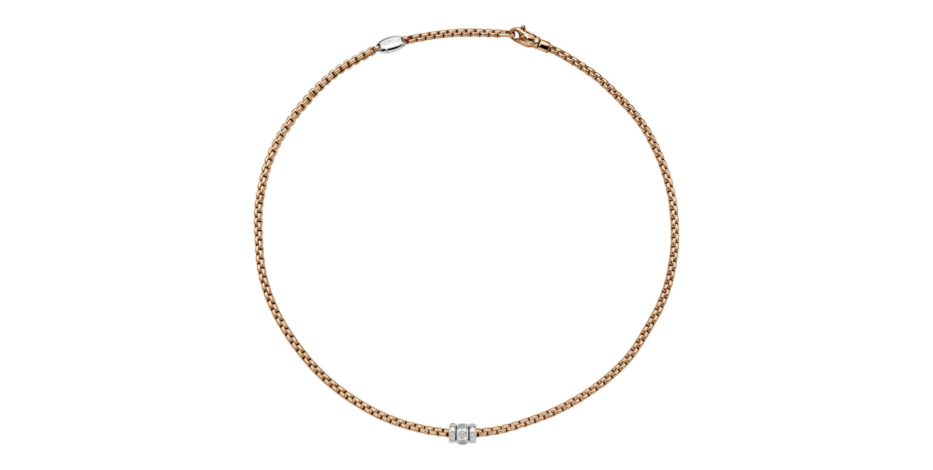 Náhrdelník s diamanty Eka