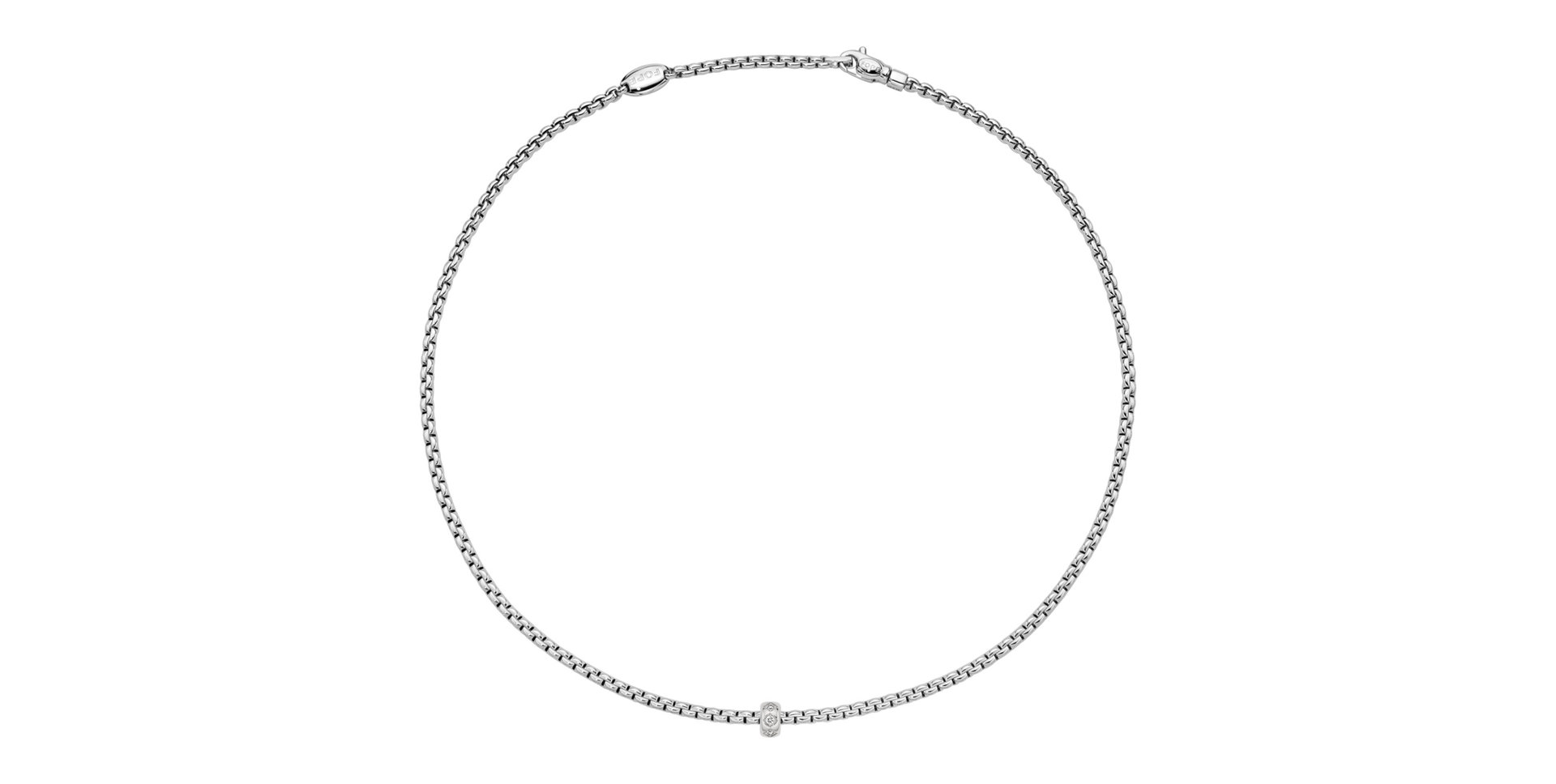 Náhrdelník s diamanty Eka