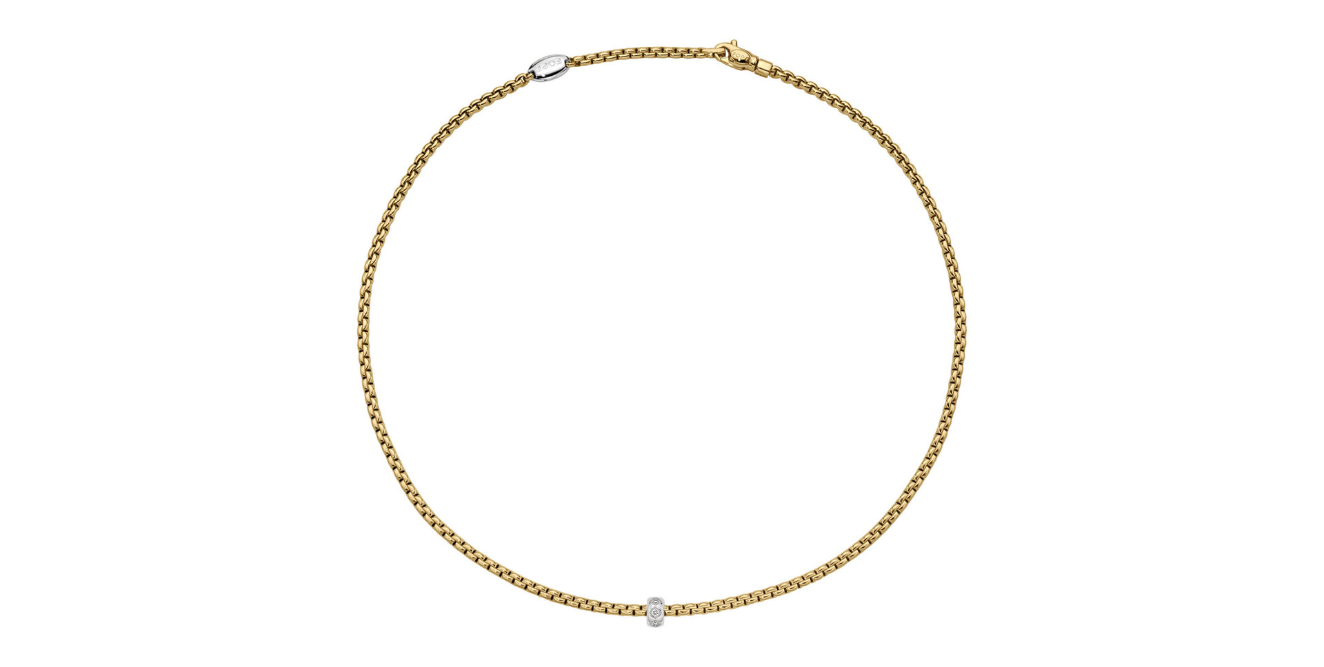 Náhrdelník s diamanty Eka