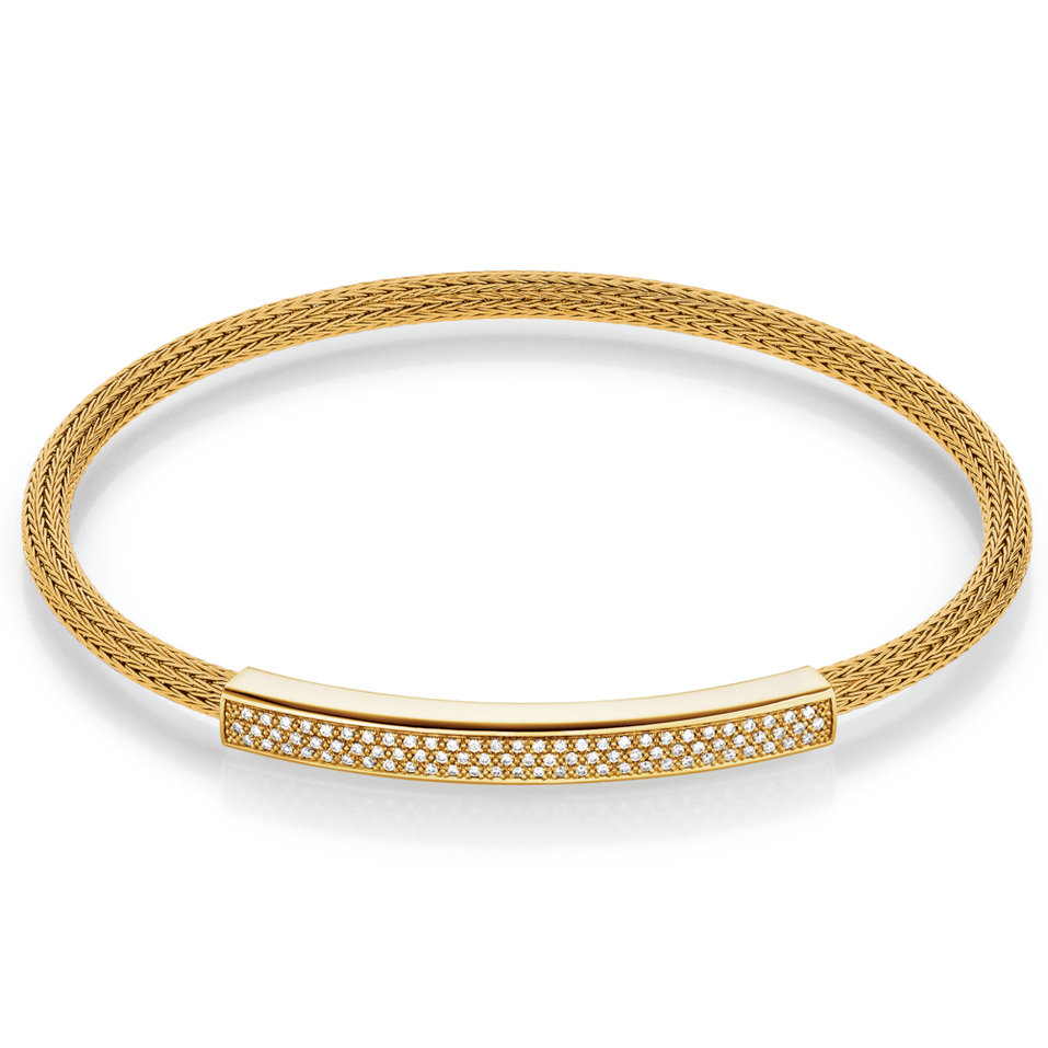 Náramek s diamanty Infinity