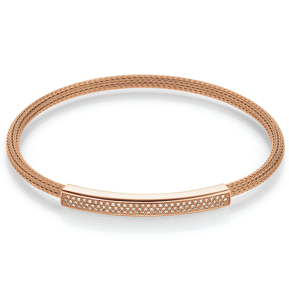 Náramek s diamanty Infinity