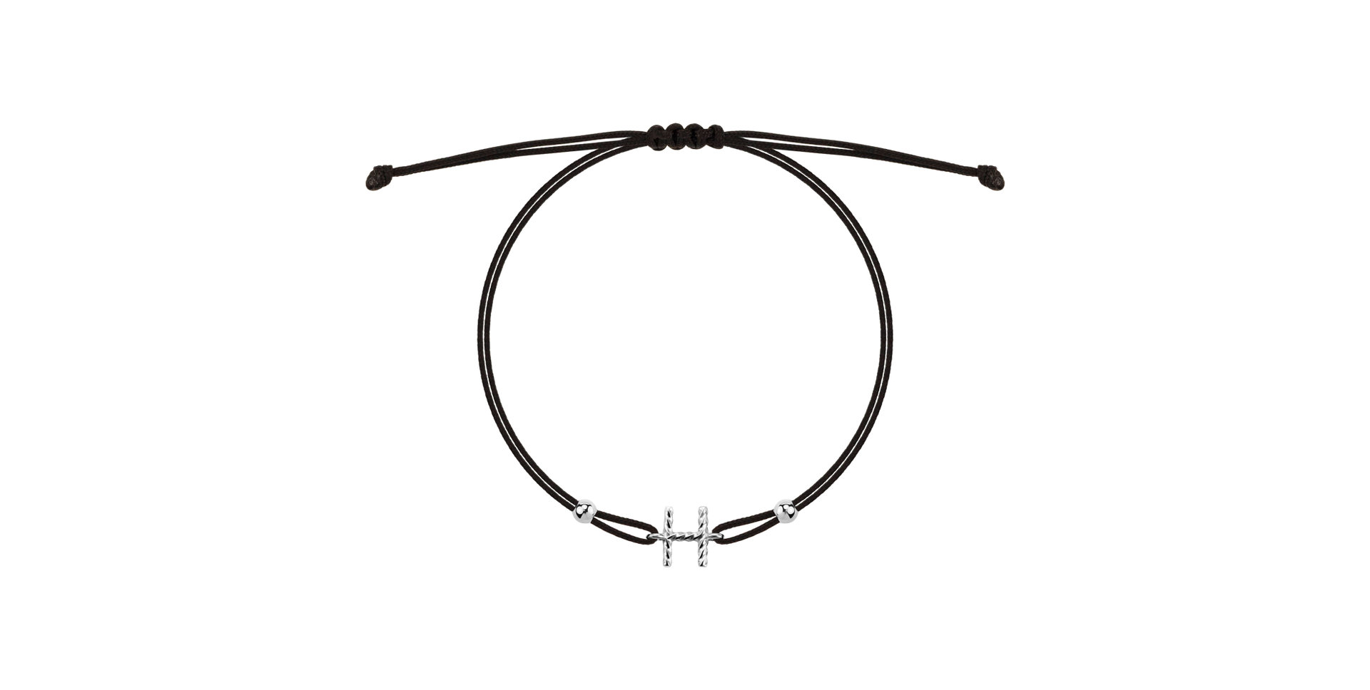 Náramek Spiral Alphabeth H