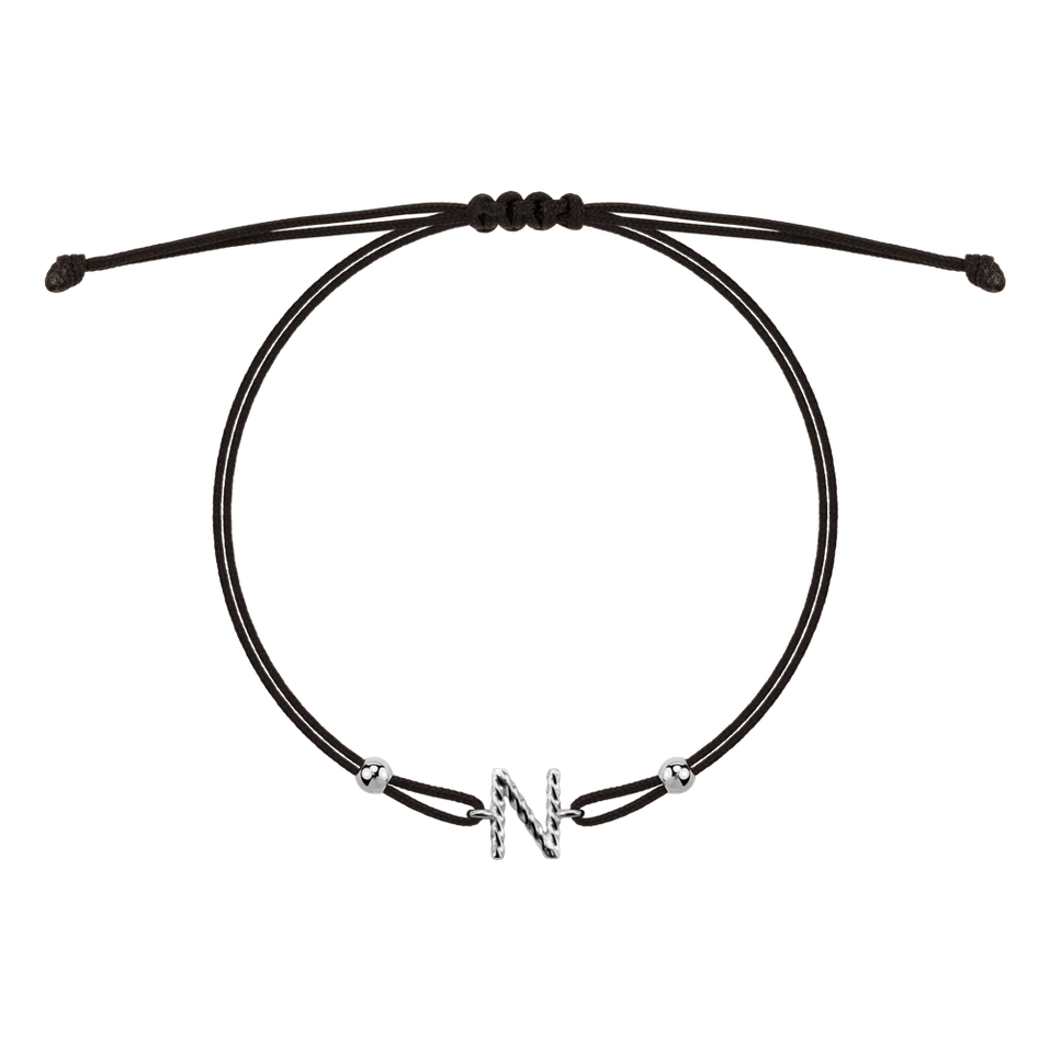 Náramek Spiral Alphabeth  N