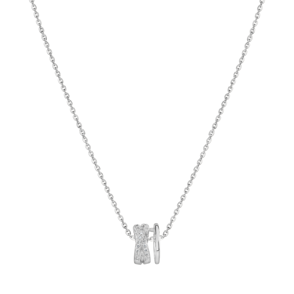 Náhrdelník s diamanty Sven