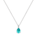 Náhrdelník s diamanty a apatitem Tearfall2