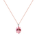 Náhrdelník s diamantem a turmalínem Élise2