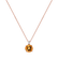 Náhrdelník s diamantem a citrínem Seraphina2