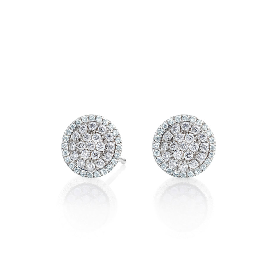 Náušnice s diamanty Diamond earrings