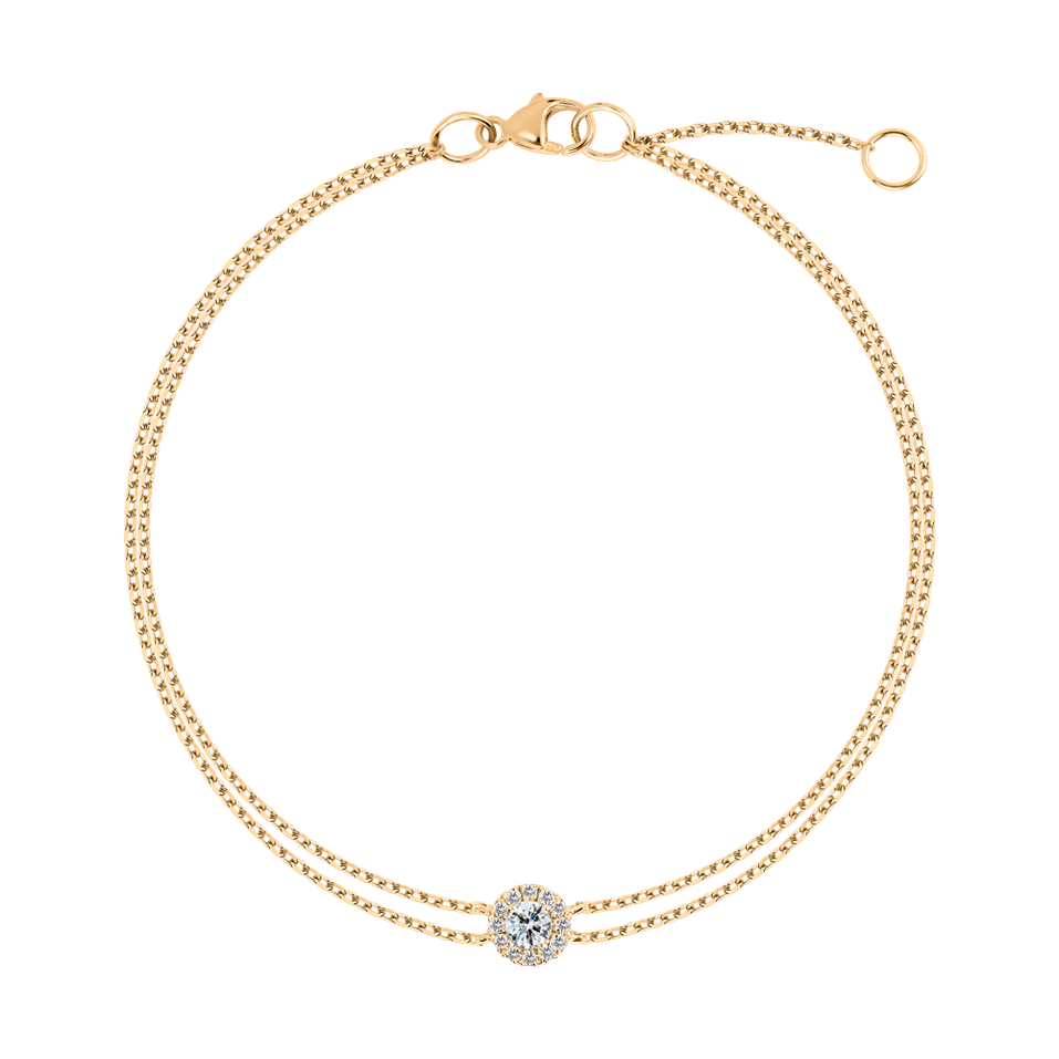 Náramek s diamanty Clarice