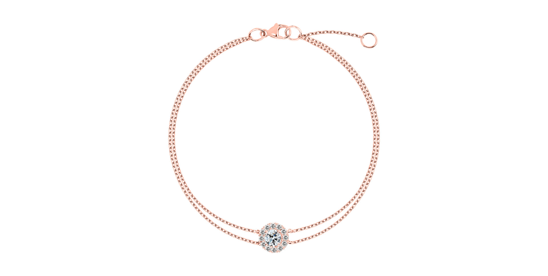 Náramek s diamanty Clarice