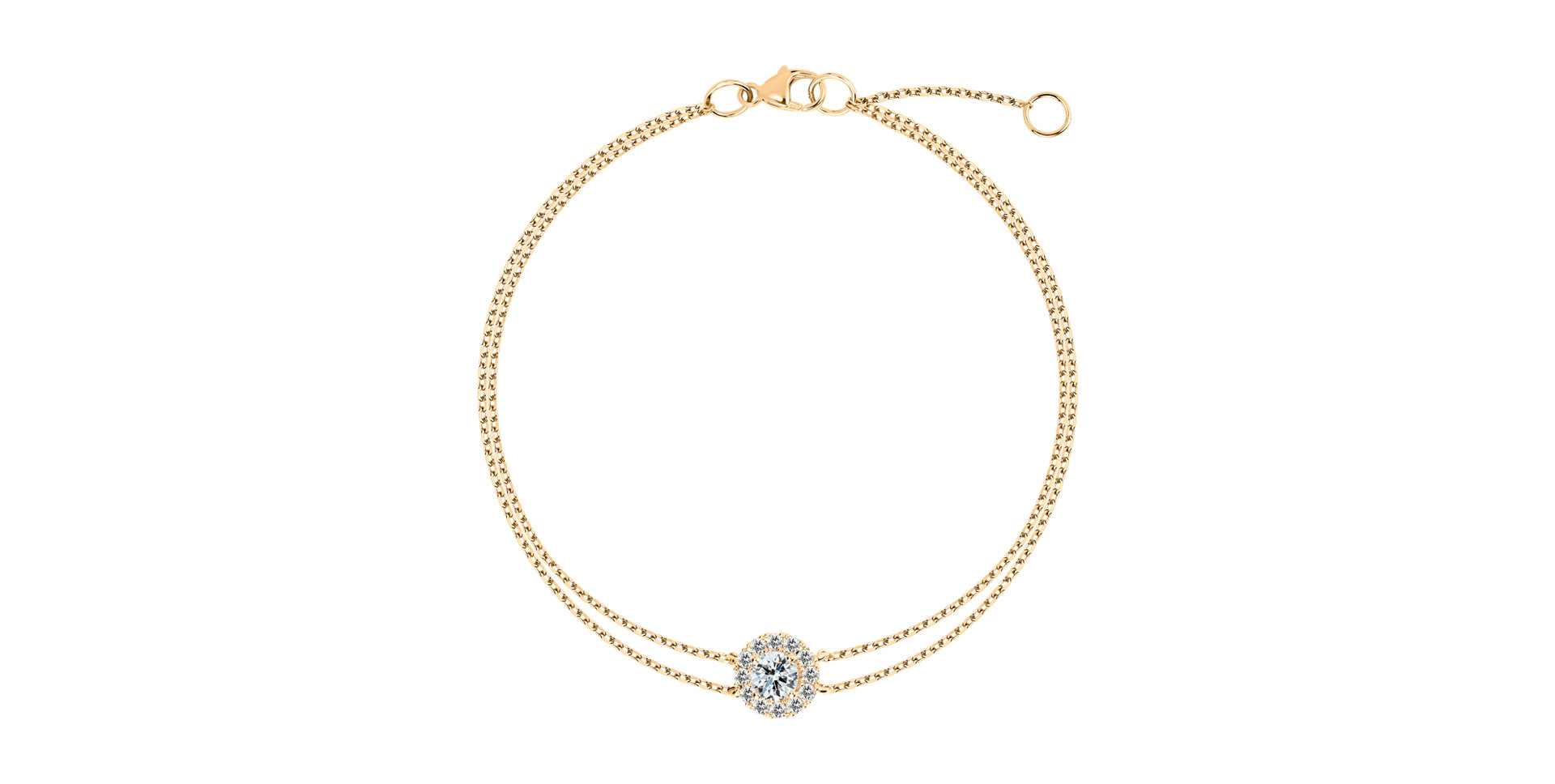 Náramek s diamanty Clarice