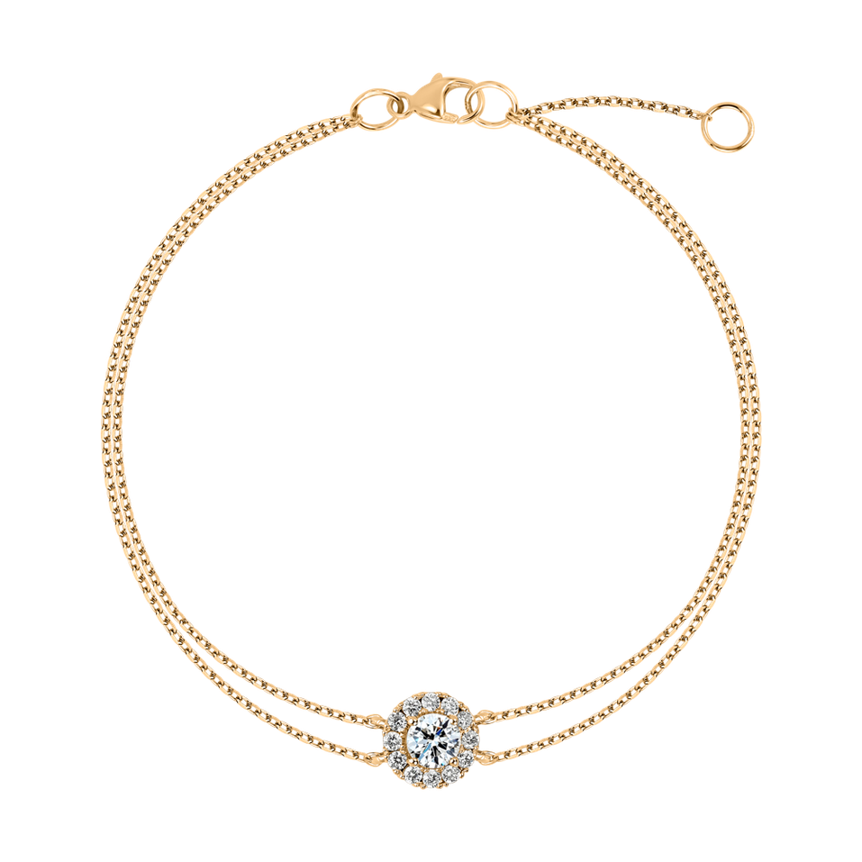 Náramek s diamanty Clarice