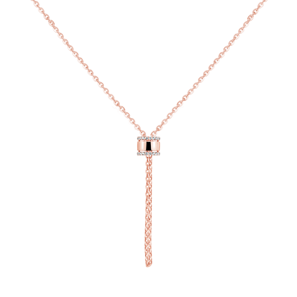 Náhrdelník s diamanty Elin