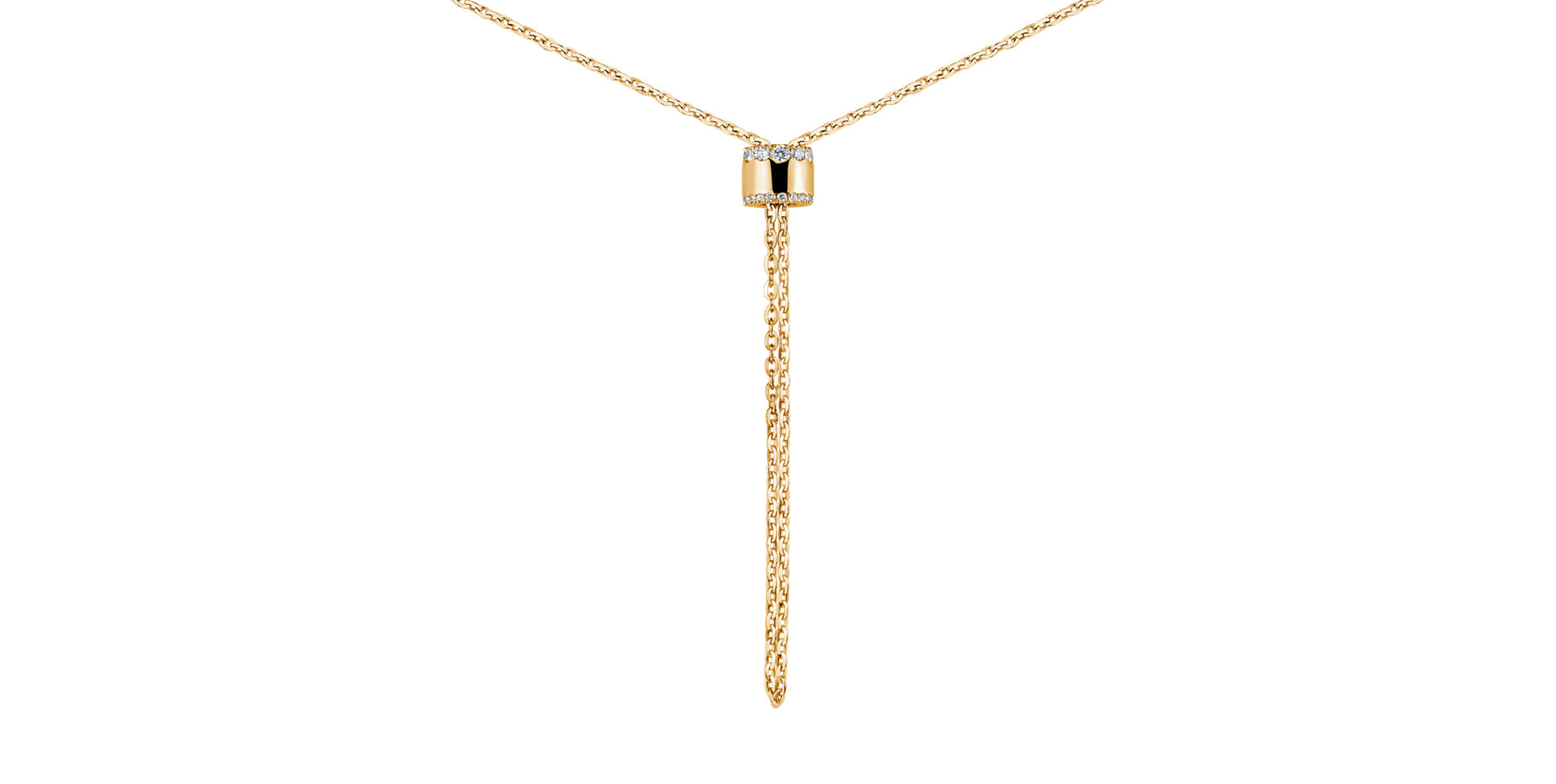 Náhrdelník s diamanty Ebba