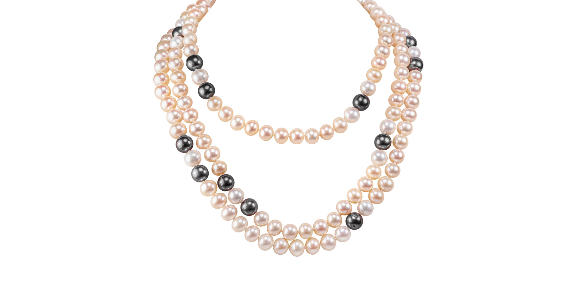 Perlový náhrdelník Dusk and Dawn Pearls