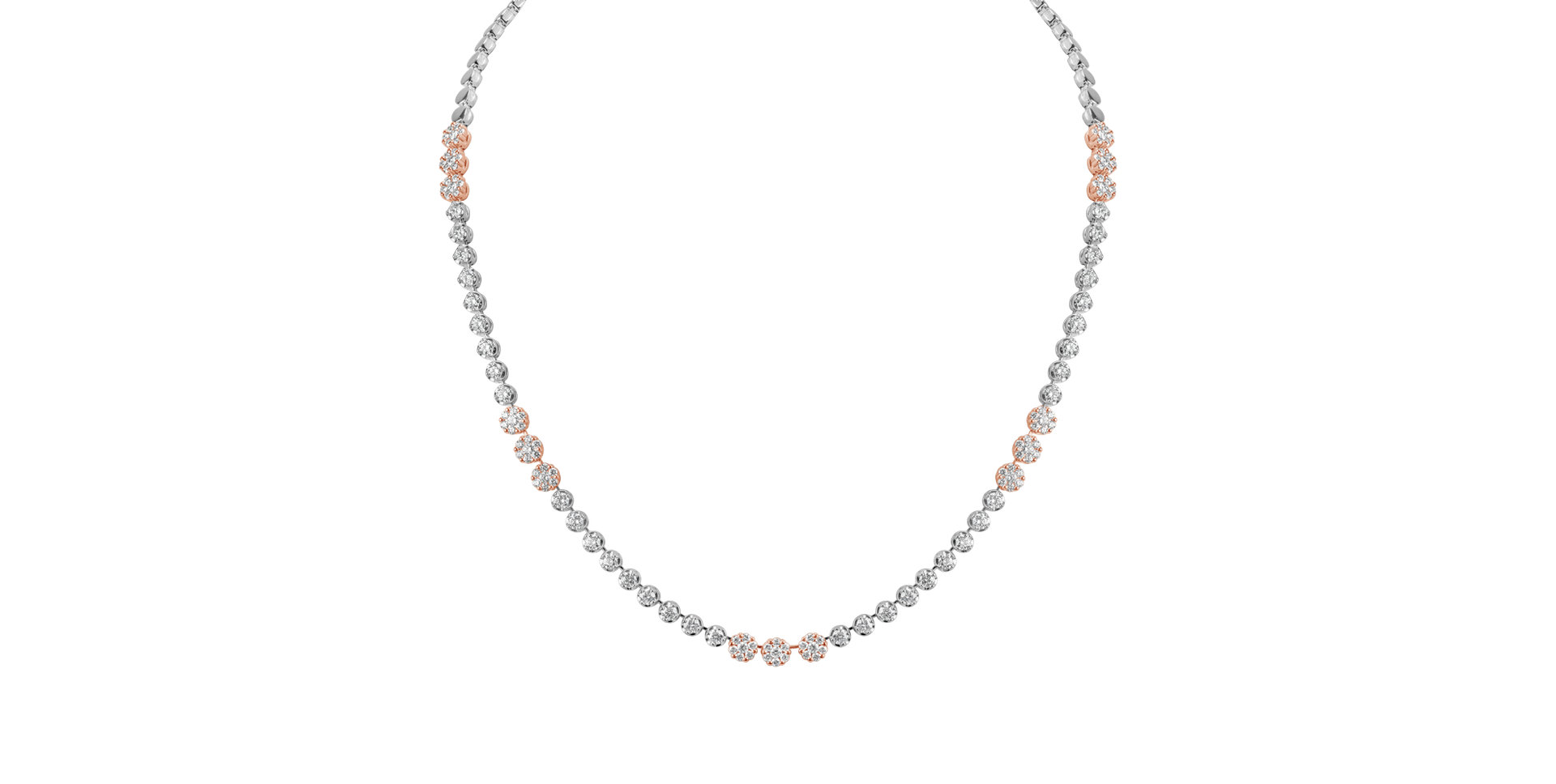 Náhrdelník s diamanty Chain of Dawn