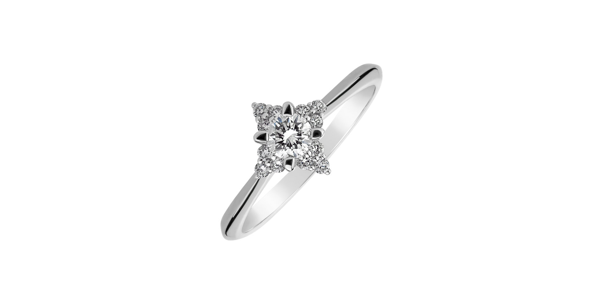 Prsten s diamanty Sparkle Ray