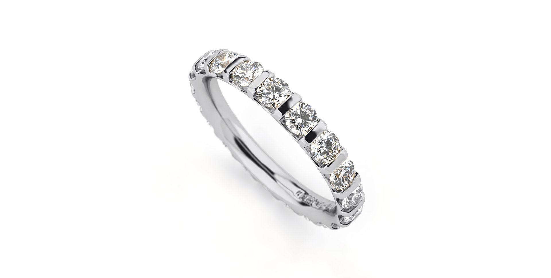 Prsten s diamanty Memory
