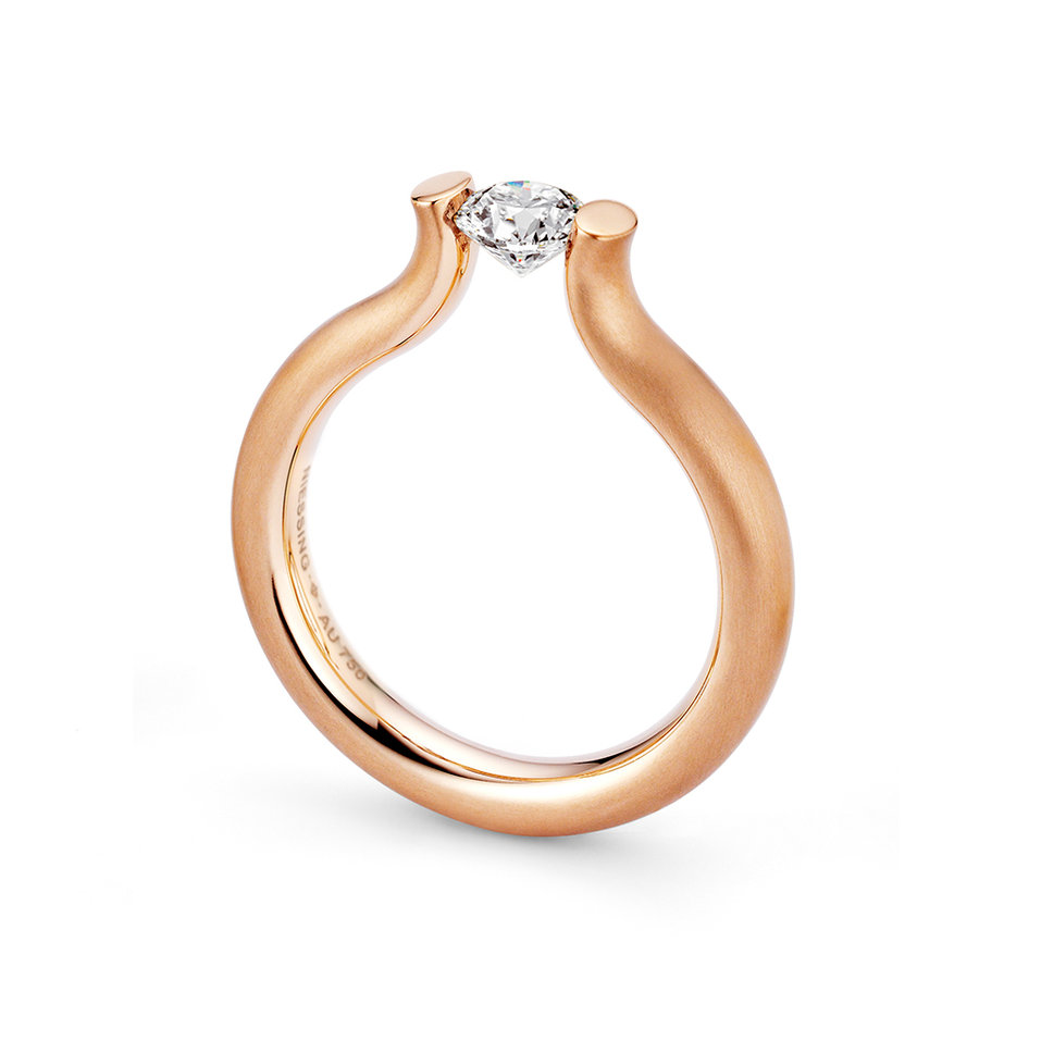 Prsten s diamantem Spannring Heaven