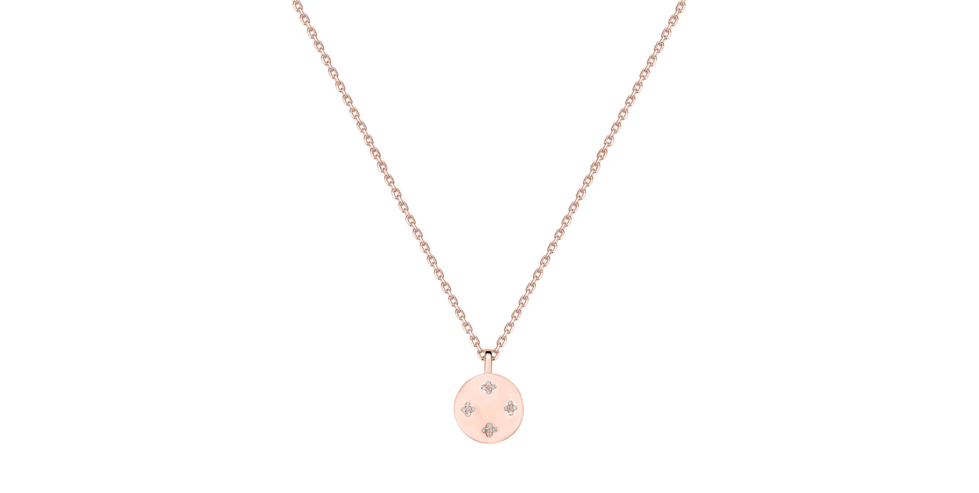 Náhrdelník s diamanty Aveline