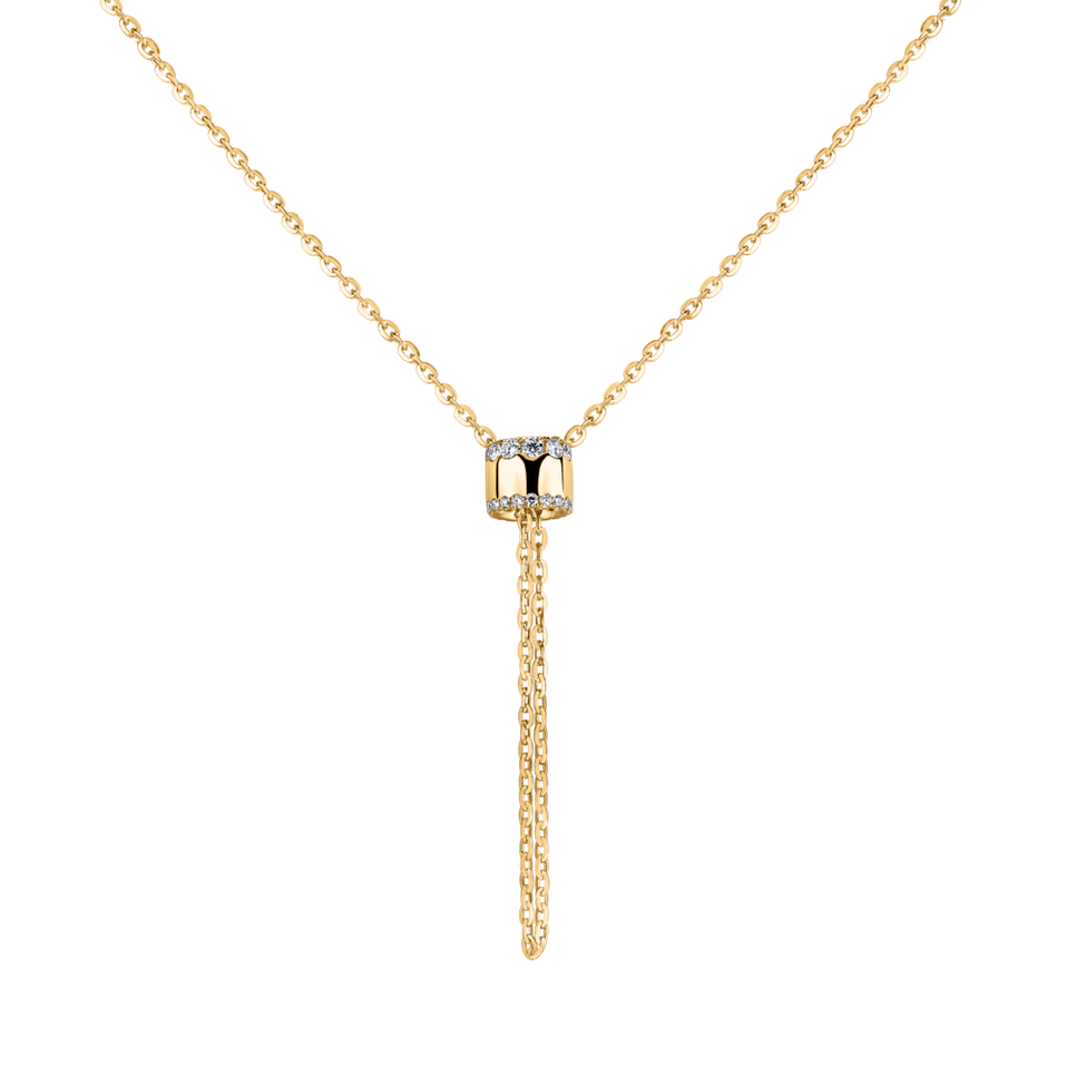 Náhrdelník s diamanty Ebba