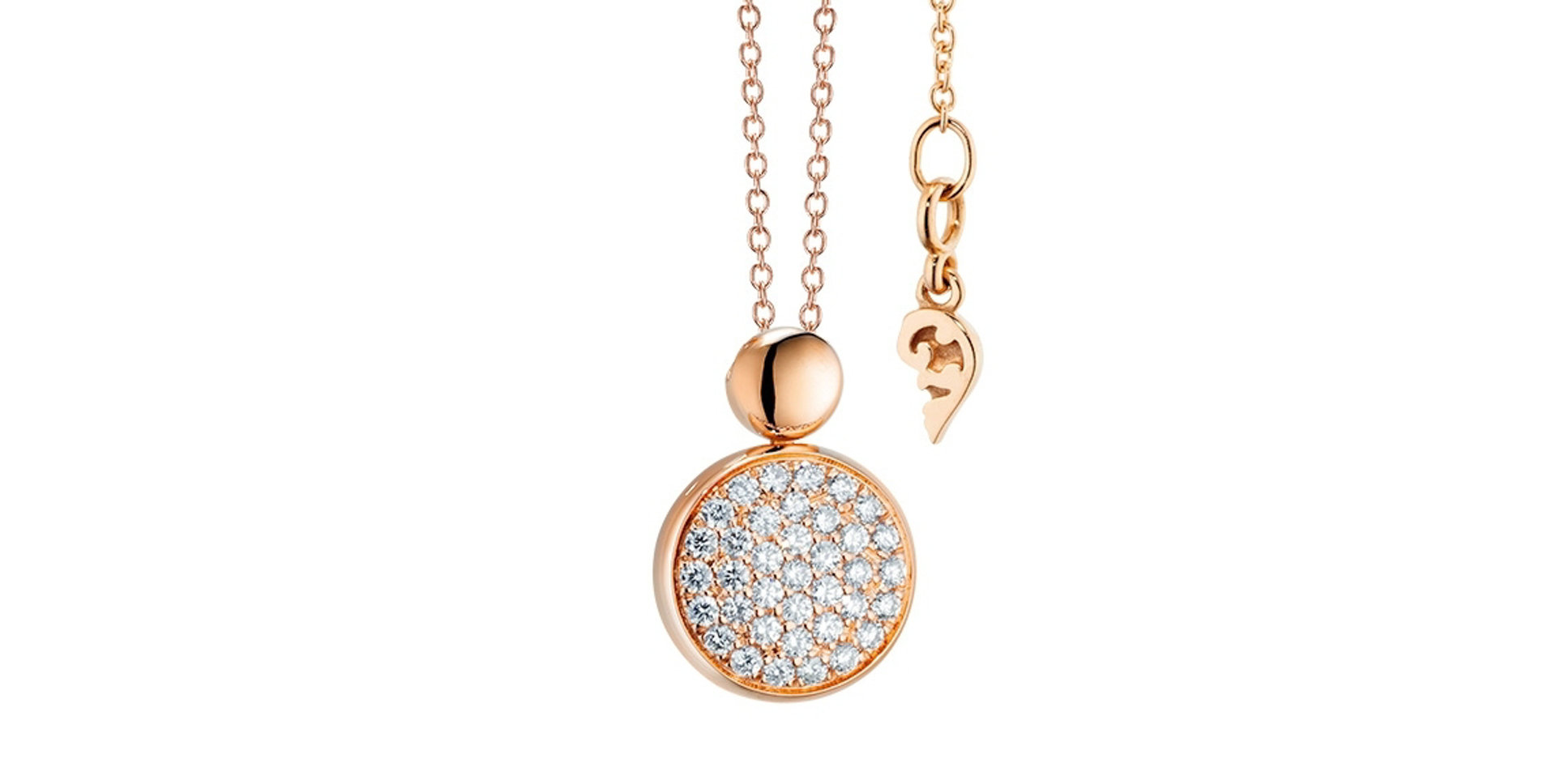 Náhrdelník s diamanty Diamond necklace