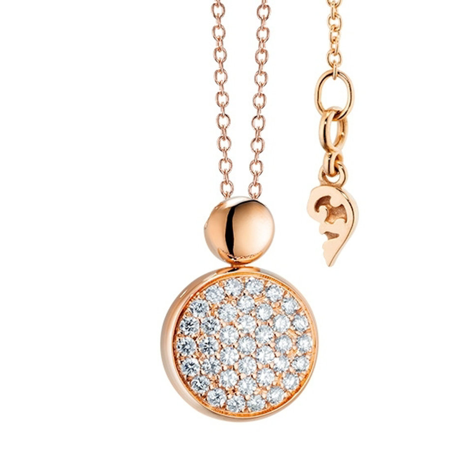 Náhrdelník s diamanty Diamond necklace