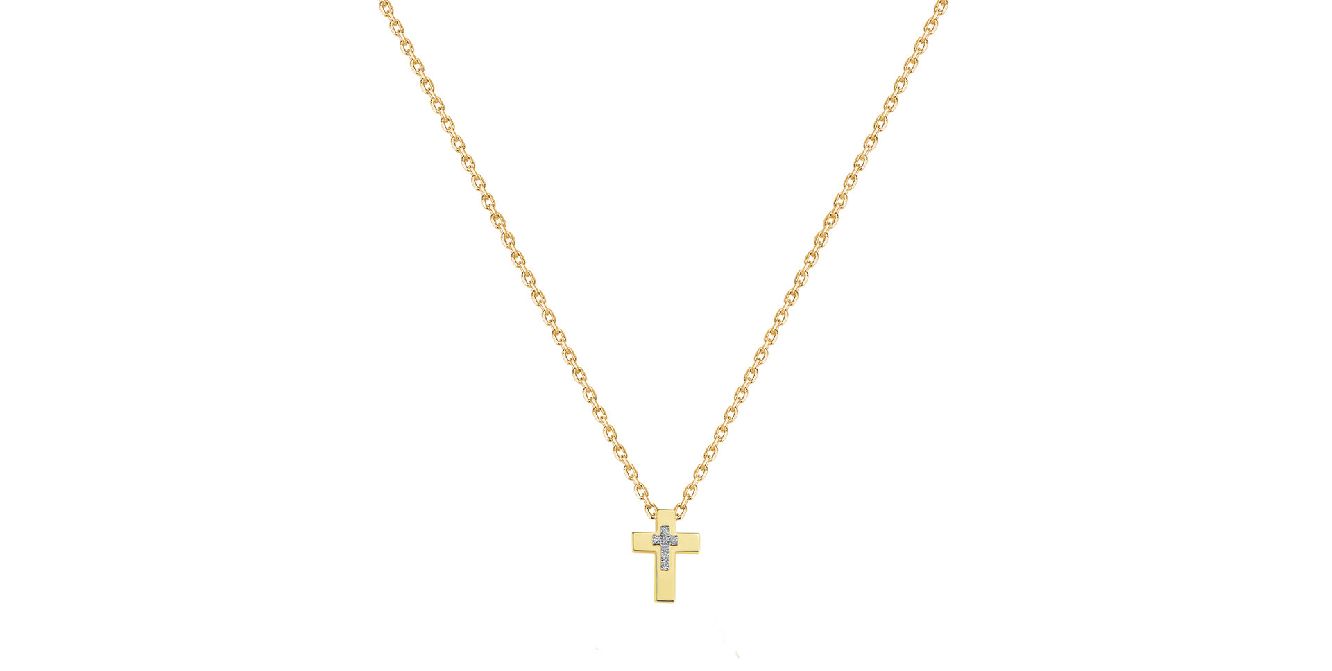 Náhrdelník s diamanty Spirit Bound