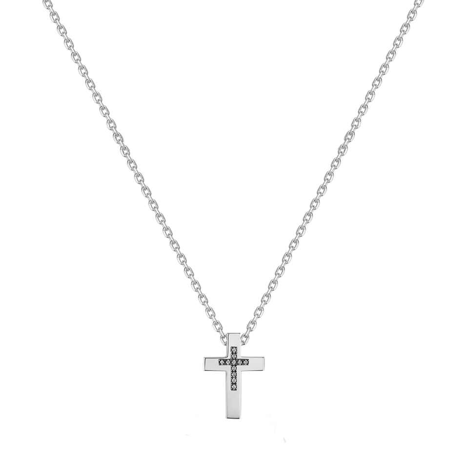Náhrdelník s diamanty Cross