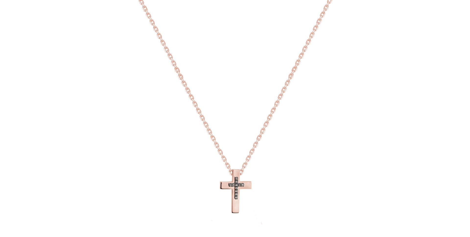 Náhrdelník s diamanty Cross