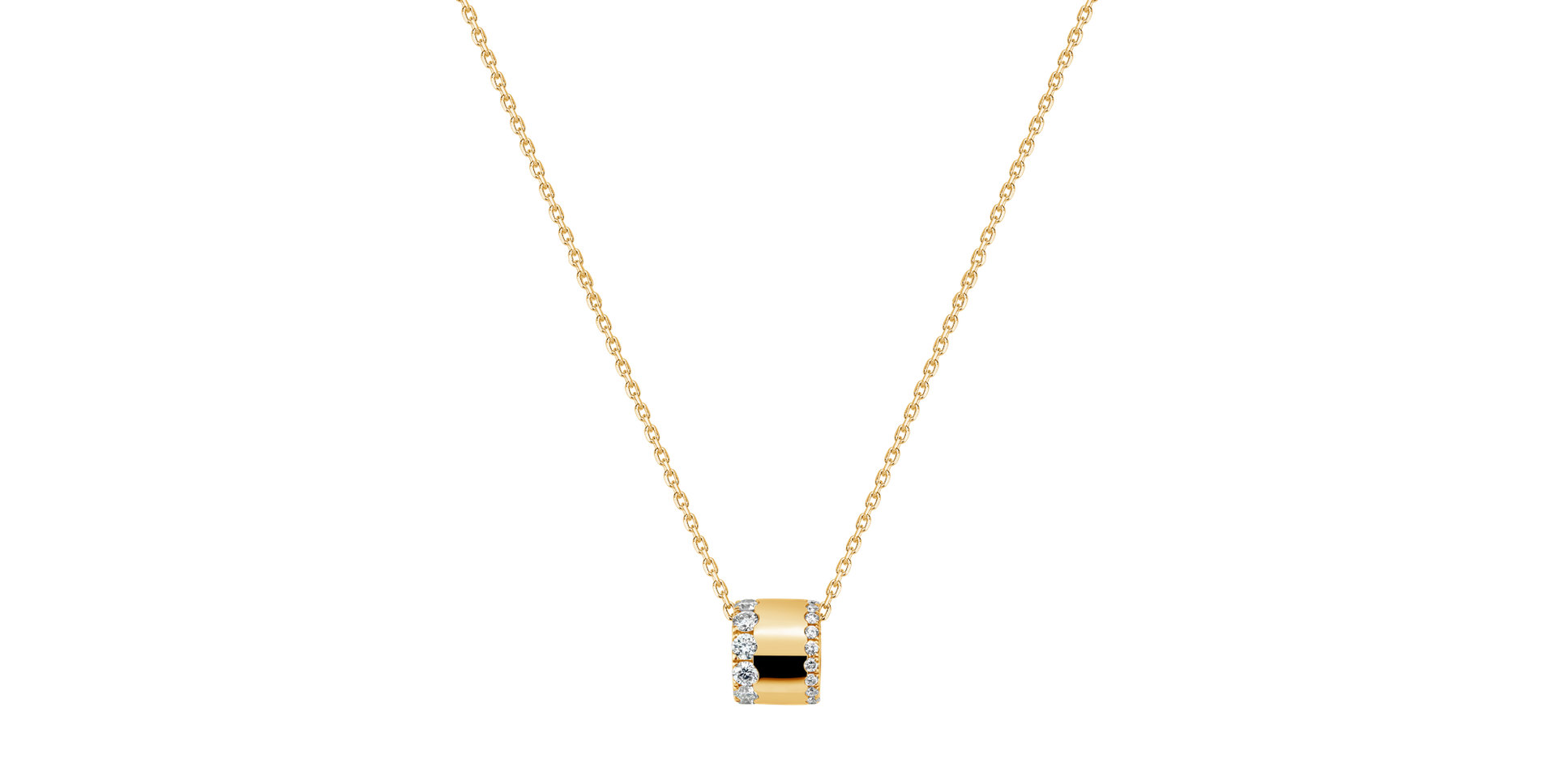 Náhrdelník s diamanty Rynel