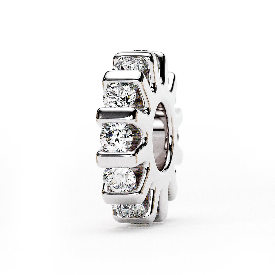 Přívěs s diamanty, platina Colette C