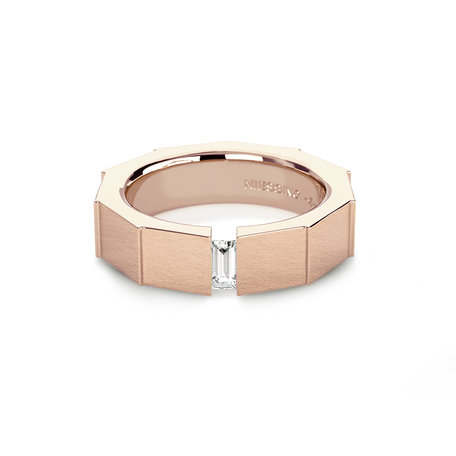 Prsten s diamantem Spannring Bamboo