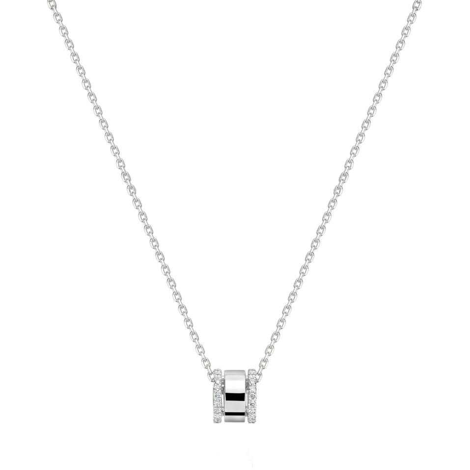 Náhrdelník s diamanty Dewline