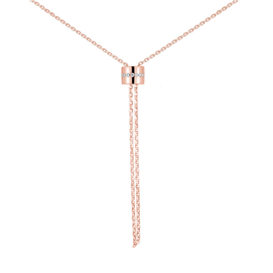 Náhrdelník s diamanty Magic Circle