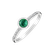 Prsten s diamanty a smaragdem Regal Elegance2