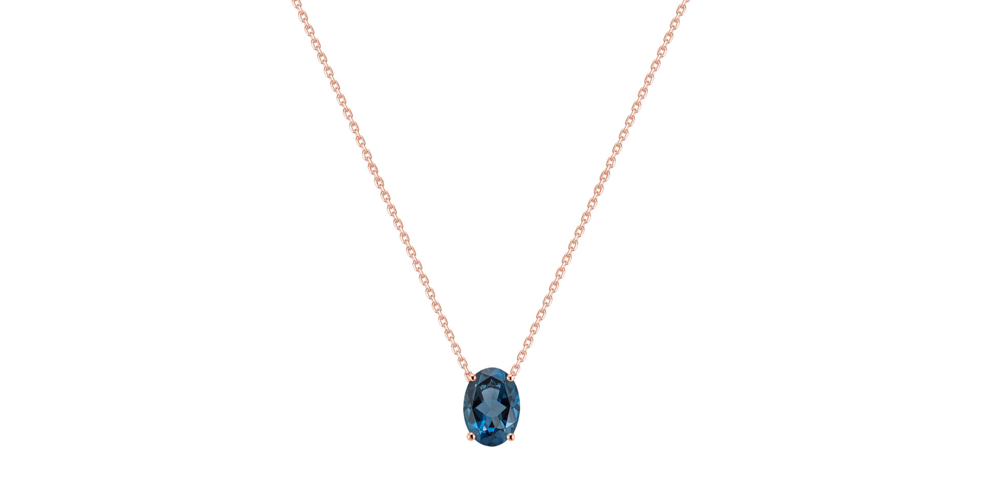 Náhrdelník s topazem Mystic Abyss