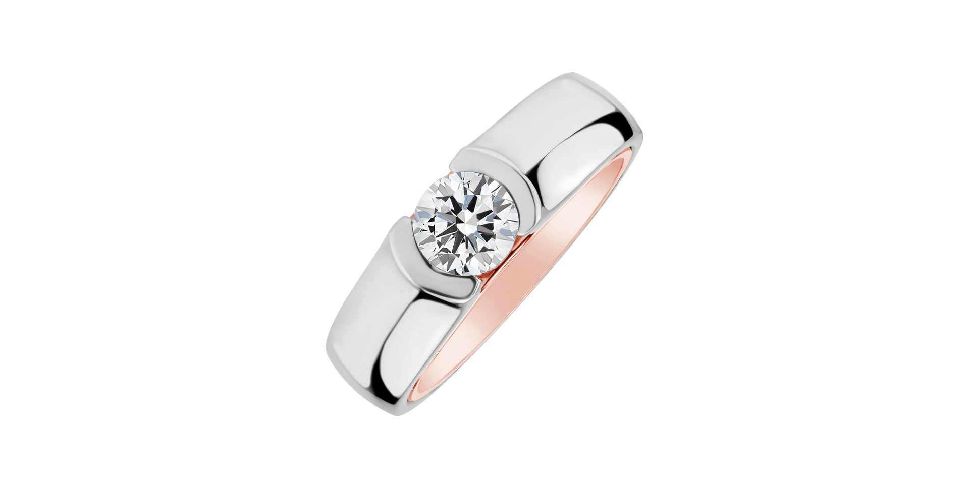 Prsten s diamantem Lioren