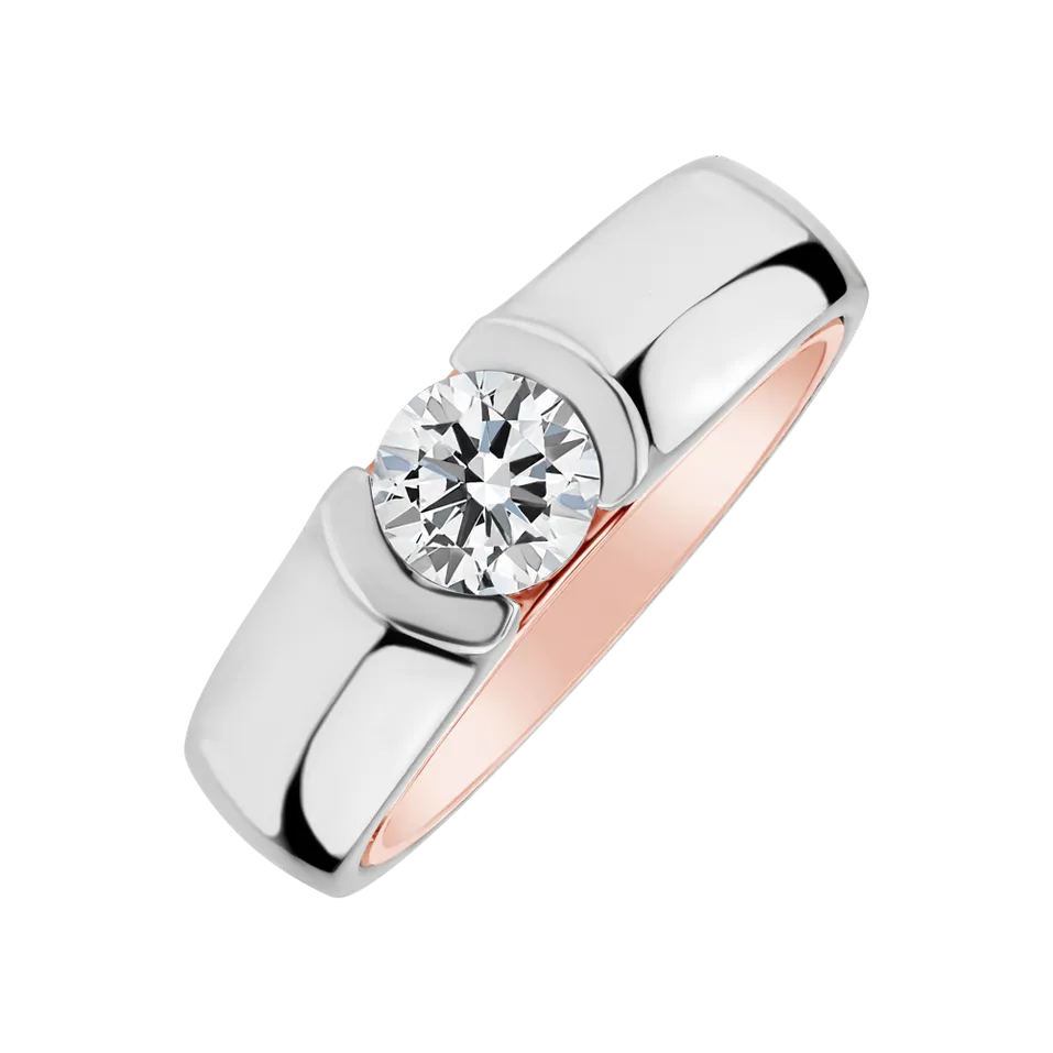 Prsten s diamanty Lioren