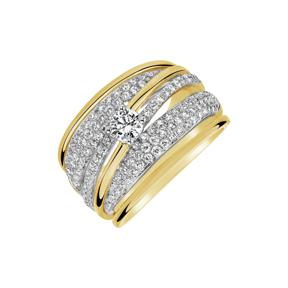 Prsten s diamanty Waverley