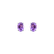 Náušnice s ametystem Mystic Light2
