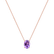 Náhrdelník s ametystem Mystic Depth2