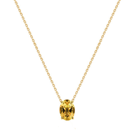 Náhrdelník s citrínem Mystic Depth