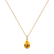 Náhrdelník s diamanty a citrínem Teardrop2