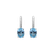 Náušnice s diamanty a topazem Lauriene2