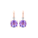 Náušnice s diamantem a ametystem Mirabel2
